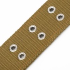 Ошейник брезентовый двухслойный, 84×4.5 см, песочный - Фото 7