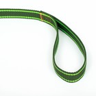 Брезентовый поводок, 2.7 м × 2.5 см, цвет хаки - Фото 2