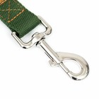 Брезентовый поводок, 10 м × 2.5 см, цвет хаки - Фото 2