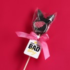 Леденец погремушка «Ты бэд бой», вкус: кола, БЕЗ САХАРА, 25 г. (18+) - фото 23422308