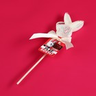 Леденец погремушка «Твоим плей боем», вкус: клубника, БЕЗ САХАРА, 25 г. (18+) - фото 23422310