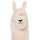 Мягкая игрушка «Лама Эмми», 75 см, цвет молочный - фото 23422315