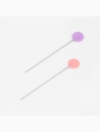 Булавки для квилтинга «Цветок», 53 мм, 20 шт., разноцветные - Фото 2