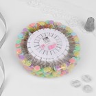 Булавки для квилтинга «Цветок», 53 мм, 20 шт., разноцветные - Фото 5