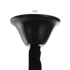 Люстра "Сомелье" 10хЕ27 40Вт черный 83х30х40-140см - фото 23437291