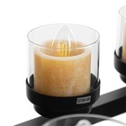 Люстра "Сомелье" 10хЕ27 40Вт черный 83х30х40-140см - фото 23437292