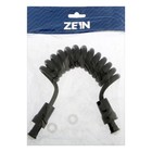 Душевой шланг ZEIN Z52PS, для гигиенического душа, 25-150 см, пласт. гайки и втулка, черный   975496 - Фото 7