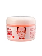 Пузырьковая розовая маска для лица, кислородная с персиком, глубокое очищение и увлажнение, 100 г - Фото 7