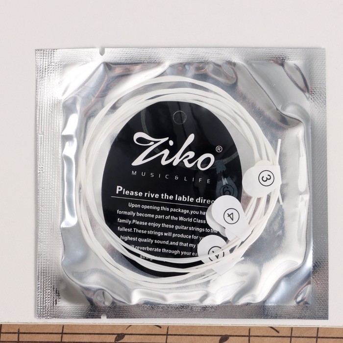 Струны для укулеле ZIKO DU-23, нейлон 62-80-95-67