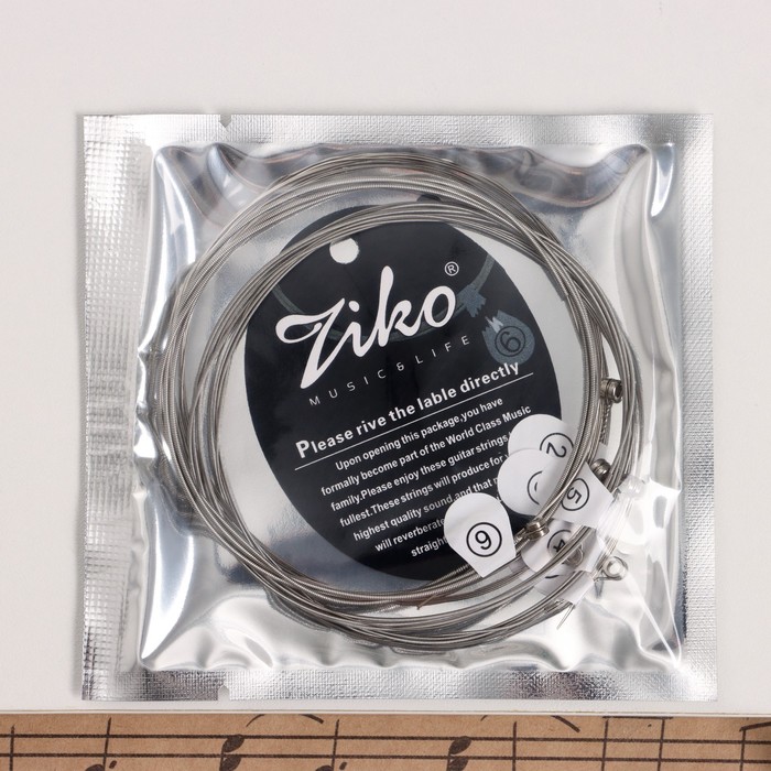Струны электрогитары ZIKO DN-010 10-46, никелевые
