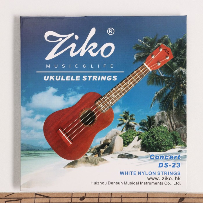 Струны для укулеле Ziko DS-23 High 60-77-92-65, для сопрано и концертной укулеле