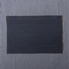 Фартук «Этель» джинсовый в полоску, синий, 65% хлопок, 35% п/э - Фото 2