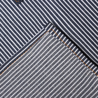 Фартук «Этель» джинсовый в полоску, синий, 65% хлопок, 35% п/э - Фото 3