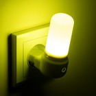 Ночник с датчиком темноты "Милси" LED 1Вт бело-желтый 4х6х10 см RISALUX - Фото 6