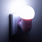 Ночник "Шар" LED 1Вт розовый 4,5х6,5х9,5 см RISALUX - Фото 7