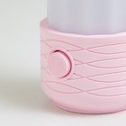 Ночник "Динка" LED 1Вт бело-розовый 4,5х6х9 см RISALUX - Фото 3