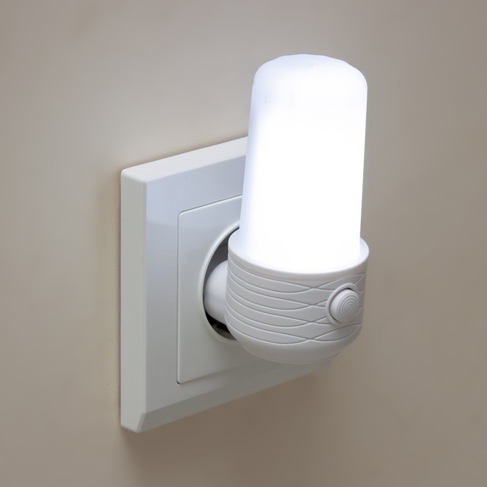 Ночник "Динка" LED 1Вт белый 4,5х6х9 см RISALUX - фото 1900658978