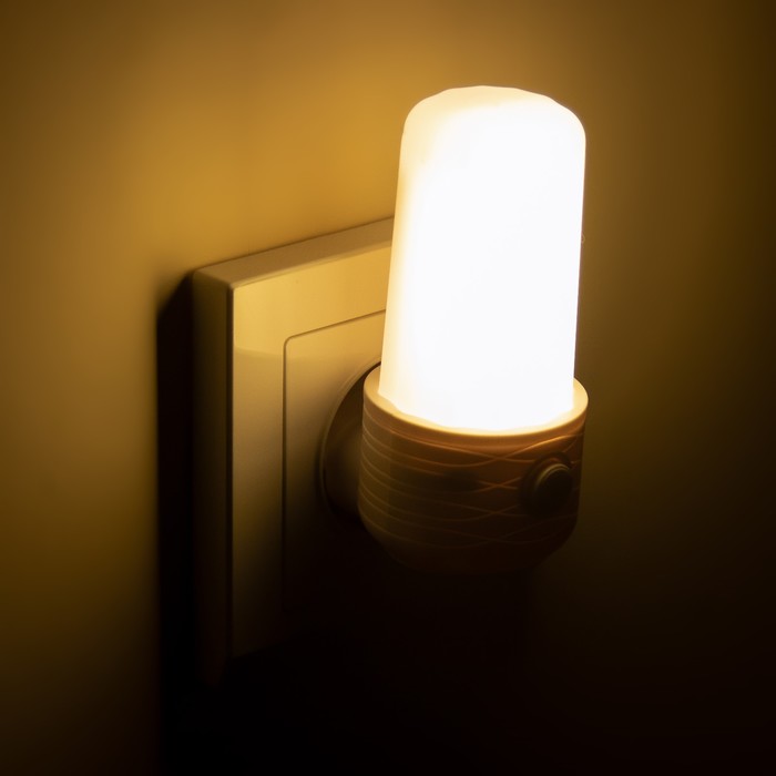 Ночник "Динка" LED 1Вт белый 4,5х6х9 см