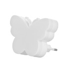Ночник RISALUX «Бабочка», LED, 1 Вт, белый, 9×6×6 см - Фото 5