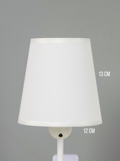 Бра «Дженна» Е27 5 Вт белый 14×33 см
