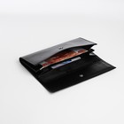 Кошелёк женский на кнопке, цвет пудровый - фото 23405022