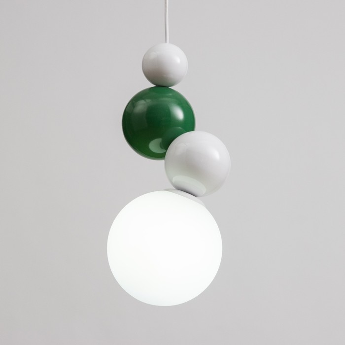 Светильник "Луиджи" LED 7Вт 3000-6000К бело-зеленый 12х29-129 см