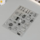 Штамп для творчества силикон "Повар" 14,5х20 см - фото 23458155