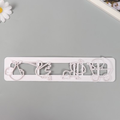 Каттер для полимерной глины «Здравствуй, малыш!», 5.4×25×0.7 см