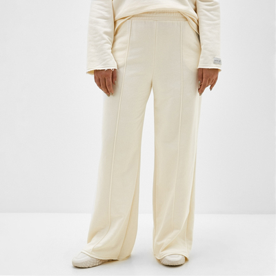 Брюки женские MIST Cozy style, молочные, размер 58