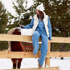 Брюки женские MIST Cozy style, синий, р. 52 9953116 - фото 14268659