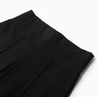 Брюки клеш женские MIST Cozy style, цвет чёрный, рост 160/165, размер 50 - Фото 6