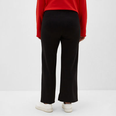 Брюки клеш женские MIST Cozy style, чёрные, размер 60