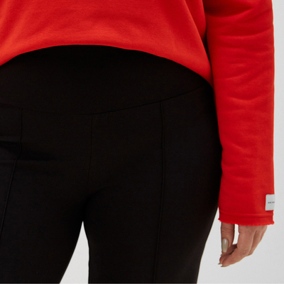 Брюки клеш женские MIST Cozy style, чёрные, размер 60