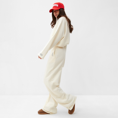 Брюки женские MIST Cozy style, молочные, размер 46