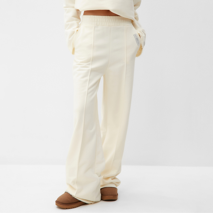 

Брюки женские MIST Cozy style, молочный, р. 48