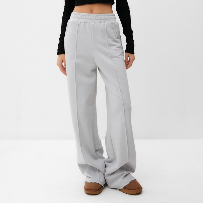 Брюки женские MIST Cozy style, серый, р. 48 - Фото 1