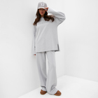 Брюки женские MIST Cozy style, серый, р. 50 - Фото 2