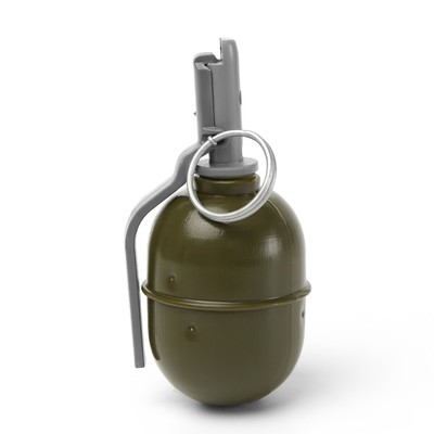 Граната светошумовая, страйкбольная «РГД-5», с активной чекой