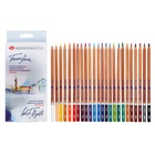 Карандаши акварельные набор 24 цвета, ЗХК «Белые ночи», профессиональные - Фото 4