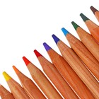 Карандаши цветные набор 12 цветов, ЗХК "Мастер-Класс", профессиональные - Фото 3