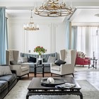 Розетка 2-местная с защитной шторкой с/з, 250В, 16А, серия Катрин, GLS16-7114-03, серебро - фото 23405560