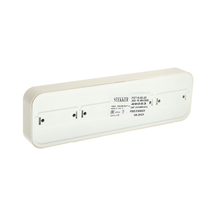Розетка 4-местная без заземляющего контакта, 250В, 16А, IP20, PST16-60-20 (RA 16-464-БЖ), сл 1022742 - фото 18581296 Розетка 4-местная без заземляющего контакта, 250В, 16А, IP20, PST16-60-20 (RA 16-464-БЖ), сл 1022742 - фото 18581296