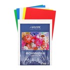 Фоамиран цветной A4 "deVENTE" 5 цветов х 5 листов, толщина 5 мм, пластиковый пакет с европодвесом - фото 8544530