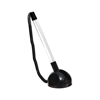 Ручка шариковая на самоклеящейся подставке Attomex 0.7 мм, сменный стержень, синие чернила, пластиковая пружина