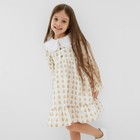 Платье детское с воротником KAFTAN "Капелька", размер 34 (122-128 см) - Фото 2