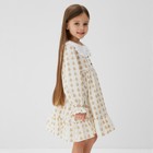 Платье детское с воротником KAFTAN "Капелька", размер 34 (122-128 см) - Фото 4