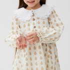 Платье детское с воротником KAFTAN "Капелька", размер 34 (122-128 см) - Фото 5