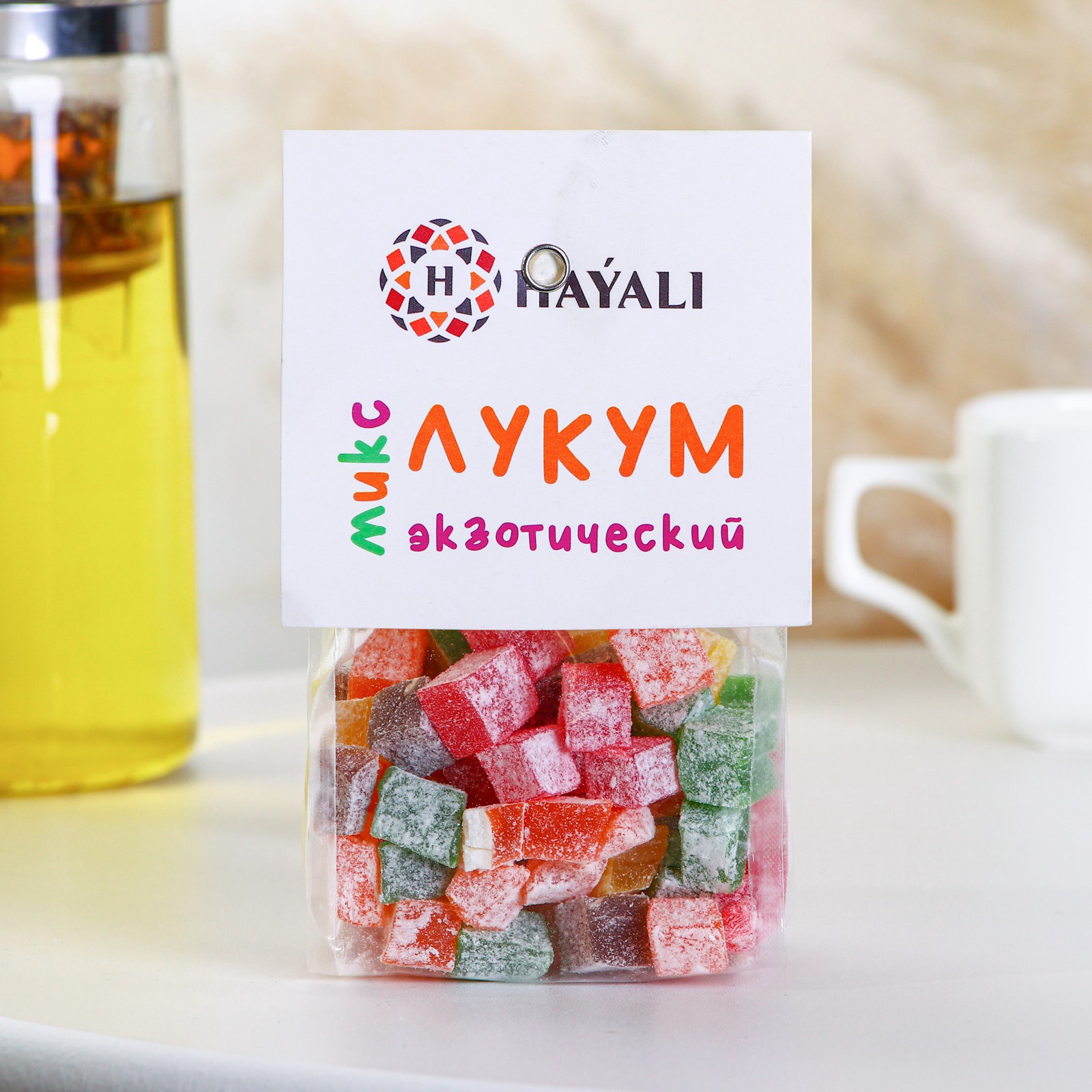 HAYALI Лукум кубики Экзотический микс 200 грамм (10247695) - Купить по ...
