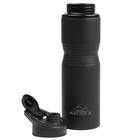 Бутылка для воды «Мастер К», 750 мл, 24×7.3 см, корпус из алюминия, чёрная - Фото 2