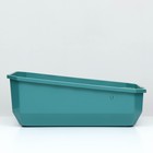 Туалет большой и совком, 61,5 х 44,5 х 22 см, зелёный - фото 23405834